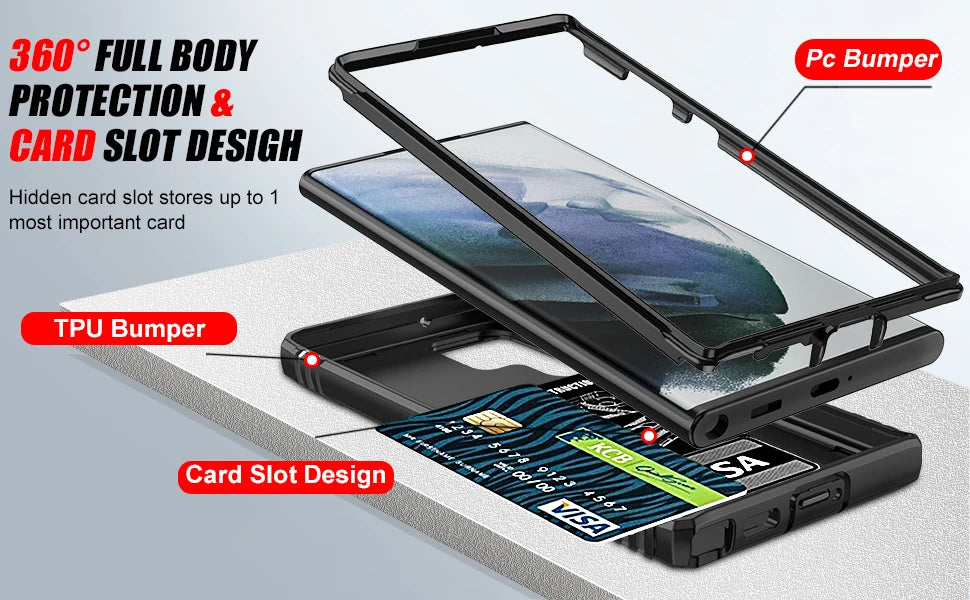 High-quality Samsung phone case with a slim design that protects against scratches and everyday wear