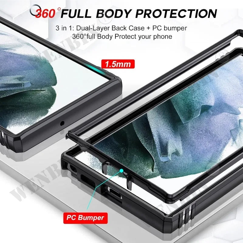 High-quality Samsung phone case with a slim design that protects against scratches and everyday wear
